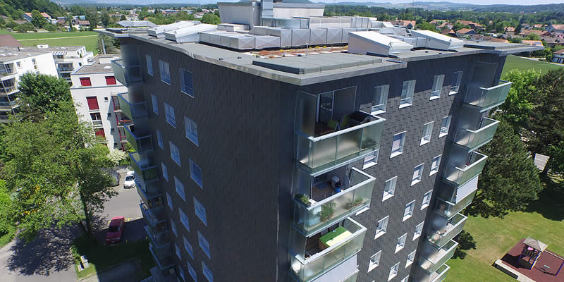 Gebäudehüllen Bern. Fassadenbau